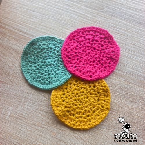 Spider Stitch Face Scrubbies Complete Step by Step Crochet Tutorial