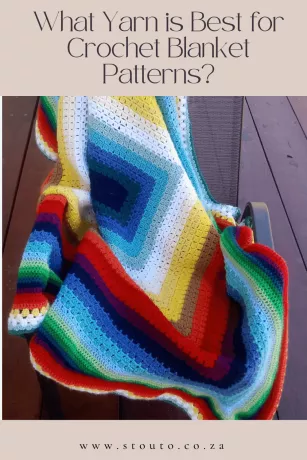What type of yarn is best for crochet blankets?