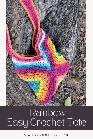Crochet Granny Squares Bag Pattern for beginners