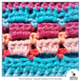 4HDC Block Stitch Pattern