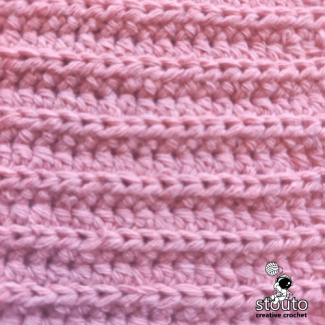 BLO Half double crochet (BLOHDC) Step by step tutorial