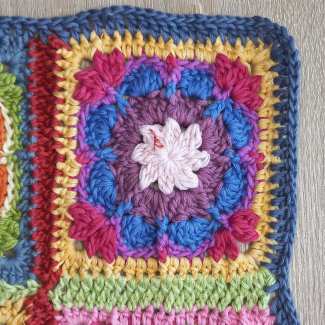 Joining Small Crochet Squares