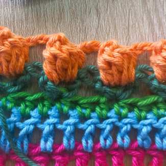 Step by step guide on the crochet tulip stitch