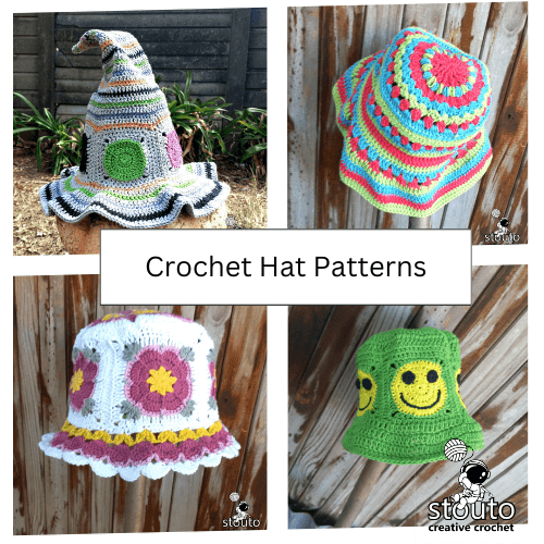 Crochet hat patterns for all seasons and skill levels