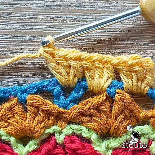 How to Crochet Flower Shells in a Row 8 - Full Step-by-Step