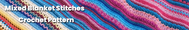 Crochet mood blanket pattern