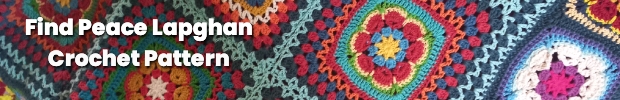 Find peach crochet blanket pattern