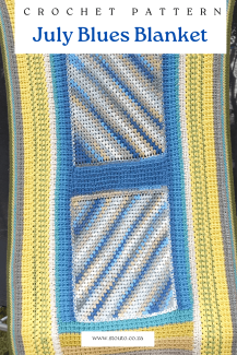 Waffle stitch crochet blanket pattern, free from frustration
