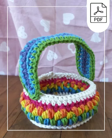 Party-favor-crochet-basket
