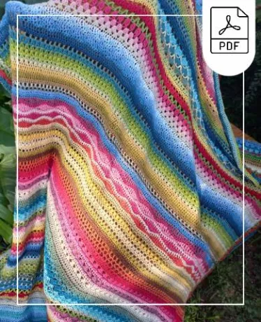 Get the PDF Crochet Stitch Sampler pattern