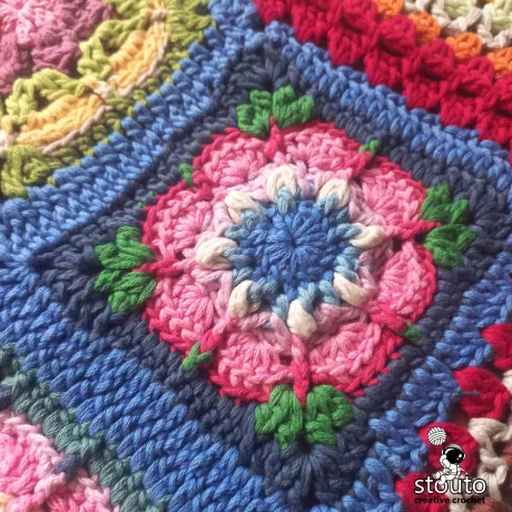 African Cosmos Flower Square