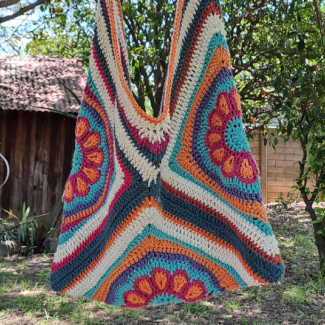 Oversized crochet beach bag pattern