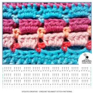 4HDC Block Stitch Pattern