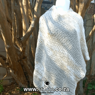 Perfect winter crochet poncho pattern free for website users