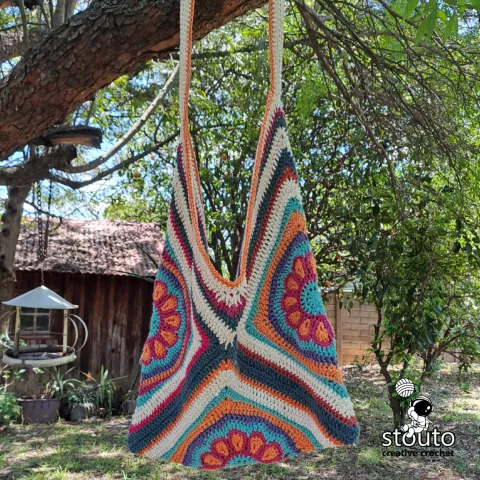 Large hipster bag for music festivals