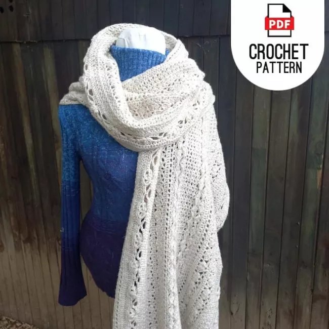 Soft and Cozy Crochet Scarf for Winter