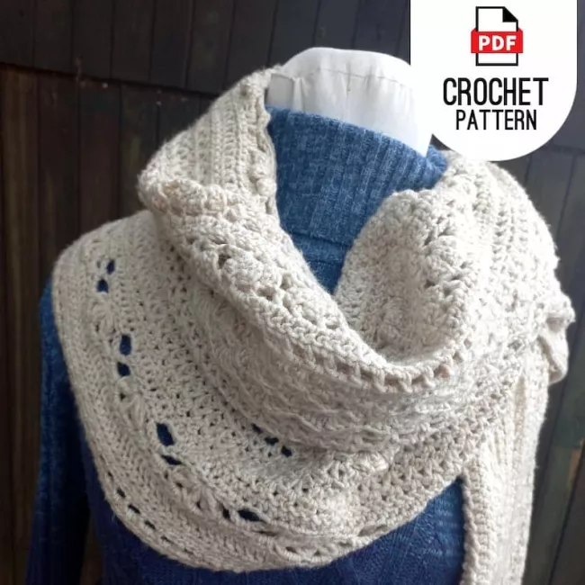 Crochet Blanket Wrap Pattern with Simple Repeats