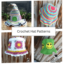 Crochet hat patterns for all seasons and skill levels
