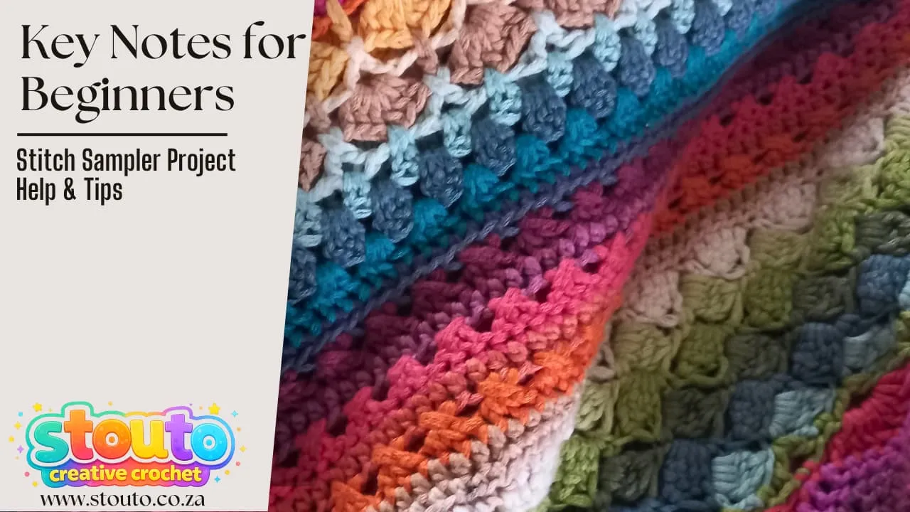 Key notes for beginner makers for stitch sampler